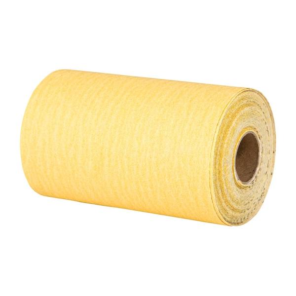 Norton Abrasives Norton Stick & Sand 360 in. L X 4-1/2 in. W 100 Grit Aluminum Oxide Adhesive Back Sheet Roll 1 pk 07660749252 - main